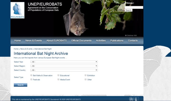 Eurobats Archive site