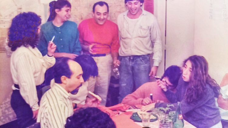 Alejandro Roger en 1988