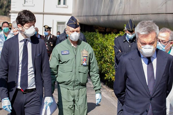 I ministri Guerini e Speranza