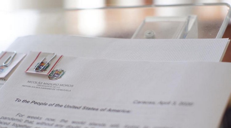 Venezuela : Lettre du Président Maduro au peuple des Etats-Unis