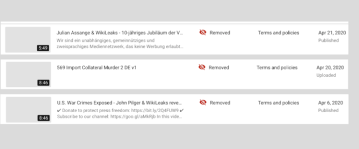 YouTube zensiert & blockiert dieses Wikileaks Video. Wir brauchen Ihre Unterstützung!