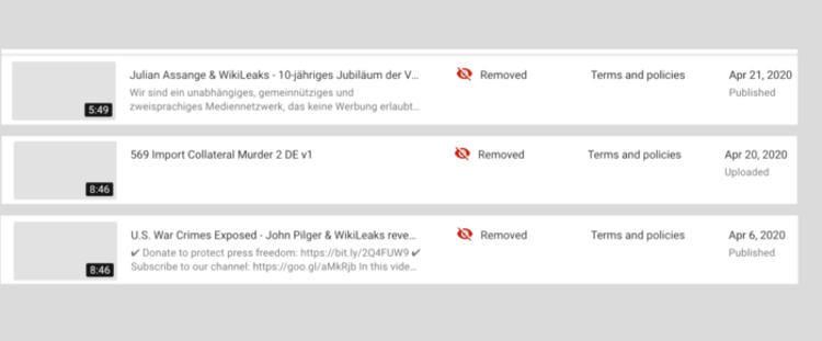 YouTube zensiert & blockiert dieses Wikileaks Video. Wir brauchen Ihre Unterstützung!