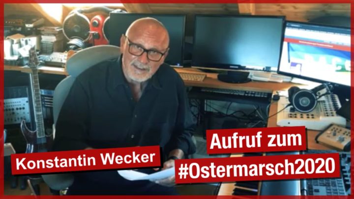 Alternativer Ostermarsch 2020: zu Hause und virtuell