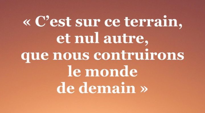 Investir notre dimension spirituelle pour construire le monde de demain