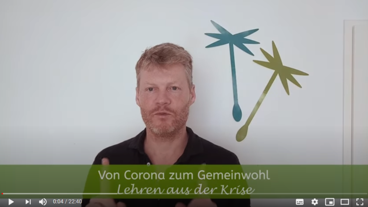Von Corona zum Gemeinwohl - Folge 4 - Artenvielfalt, Corona und andere Gesundheitsgefahren - Vlog mit Christian Felber