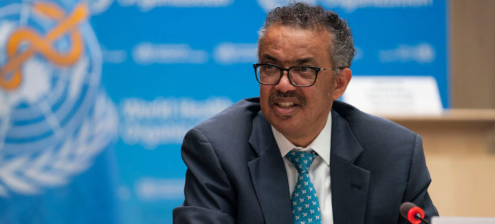 Ergebnisse des ersten Tages der 73. Weltgesundheitsversammlung