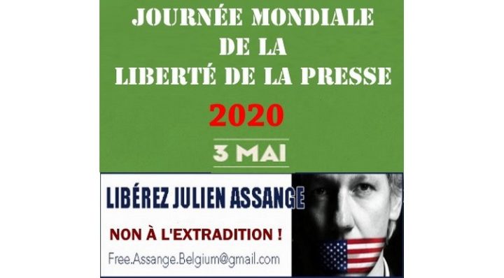 3 Mai, Journée mondiale de la liberté de la presse : exigeons la libération de Julian Assange !