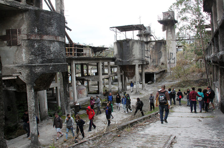 trilha da memória Fabrica de Cimento foto Karen Siqueira