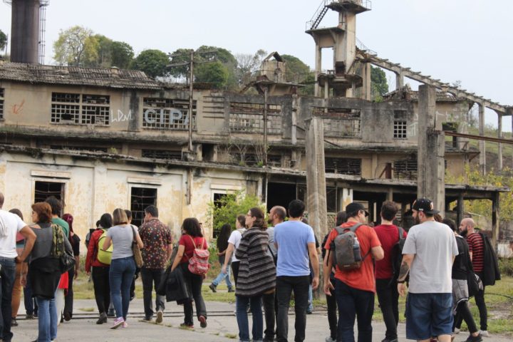 Trilha da memória Fabrica de Cimento. ARCHIVO Quilombaque