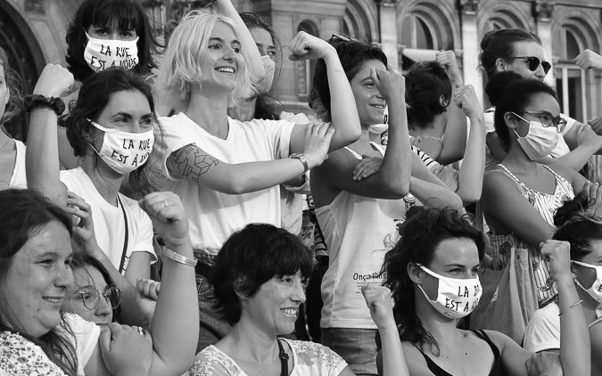 La rue, elle est à nous-Happening contre le harcèlement de rue