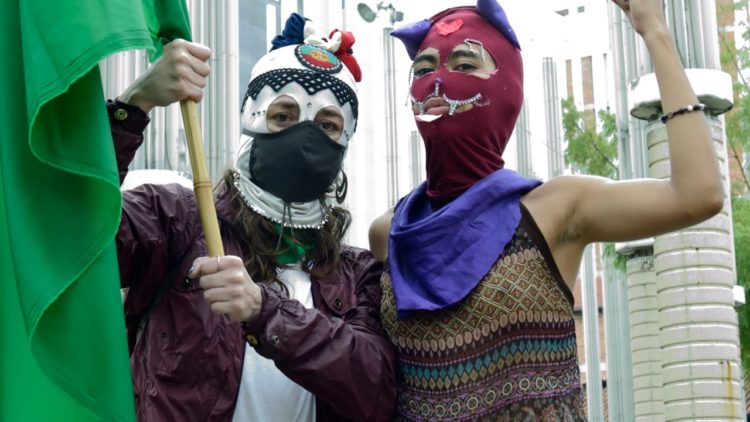 Plantón por la Vida de las Mujeres en Medellín