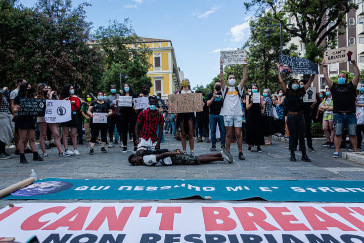 Black Lives Mattera a Pescara, foto di Benedetta La Penna