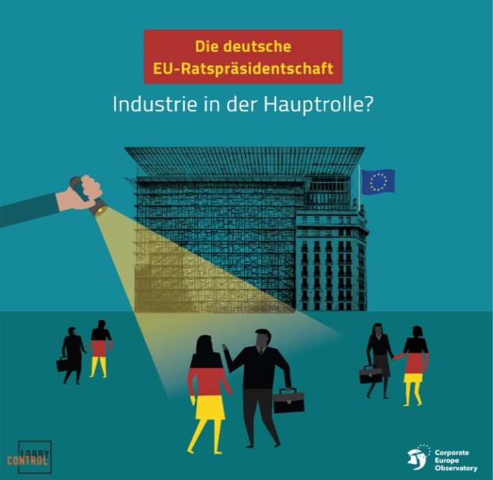 Studie zeigt akute Lobbygefahr für deutsche EU-Ratspräsidentschaft