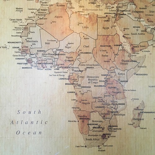 Carte d'Afrique