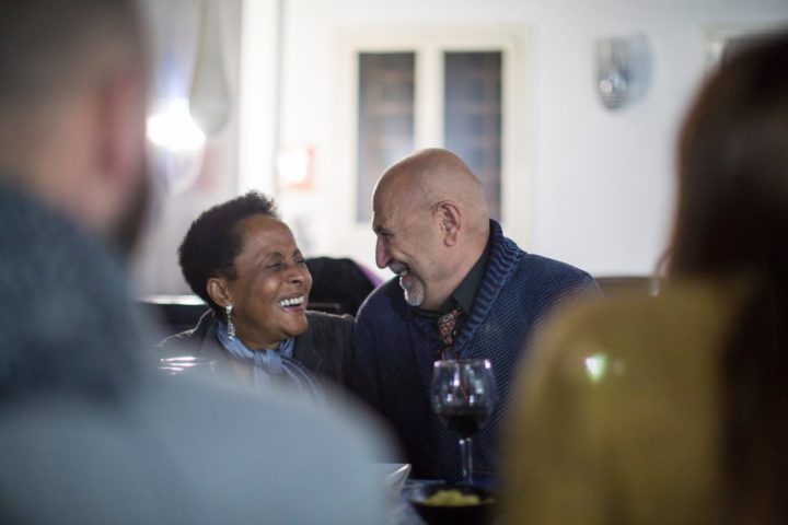 Jesús Cosano y Susana Baca