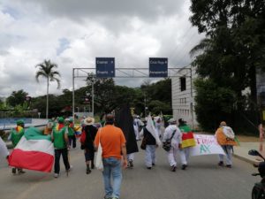 Avanza la Marcha por la Dignidad en Colombia