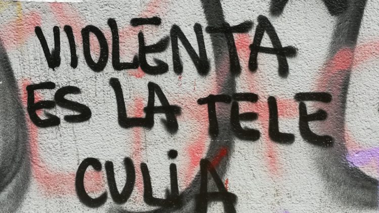 grafitty chileno tele