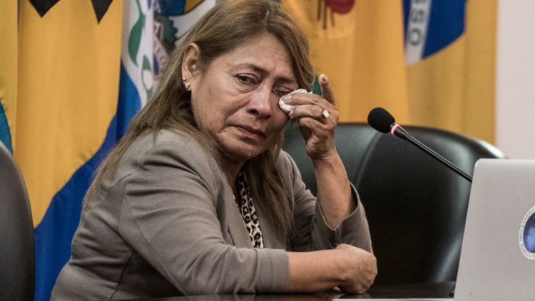 Petita Albarracín, madre de Paola Guzmán