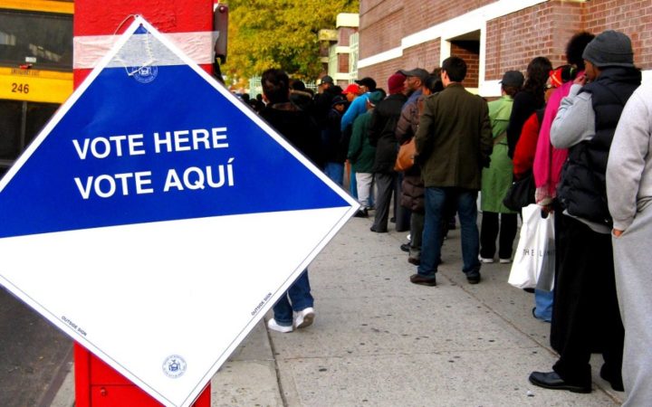 fila para votar - howiehawkins.us
