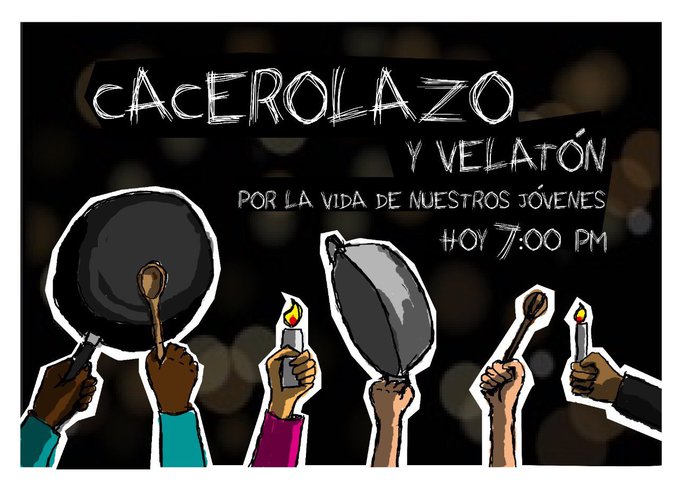 Velaton por la vida en Colombia