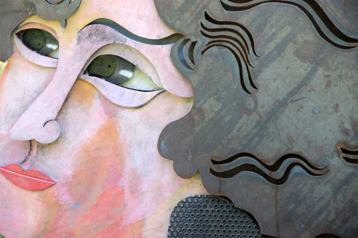 mujer pintura - Gerardo Iglesias