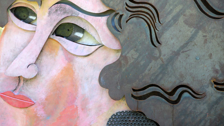 mujer pintura - Gerardo Iglesias