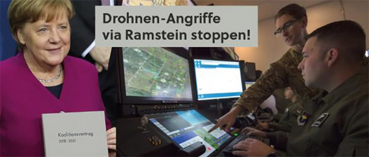 Angela Merkel erhält wegen Ramstein den BigBrotherAward 2020