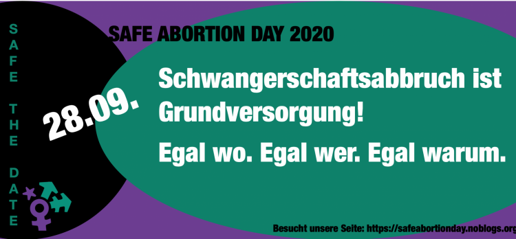 Berlin feiert den internationalen Safe Abortion Day