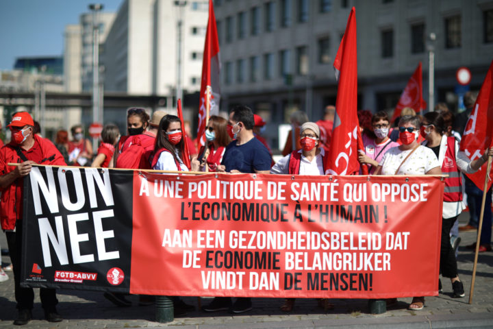 Manifesaton Bxl - Santé