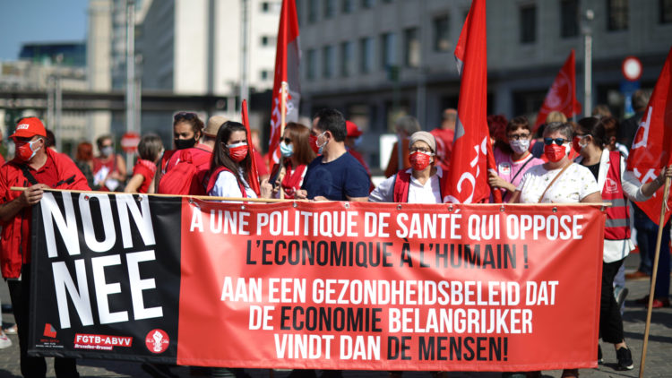 Manifesaton Bxl - Santé