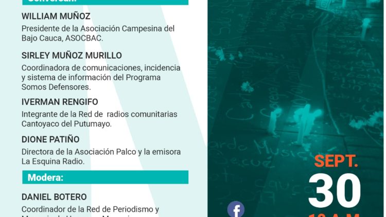 Líderes sociales: desafíos para su protección