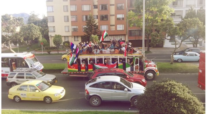 Fotoreportaje – Los mingueros llegaron a Bogotá para hablar con el Gobierno Nacional