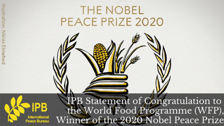 IPB gratuliert dem Welternährungsprogramm zum Friedensnobelpreis
