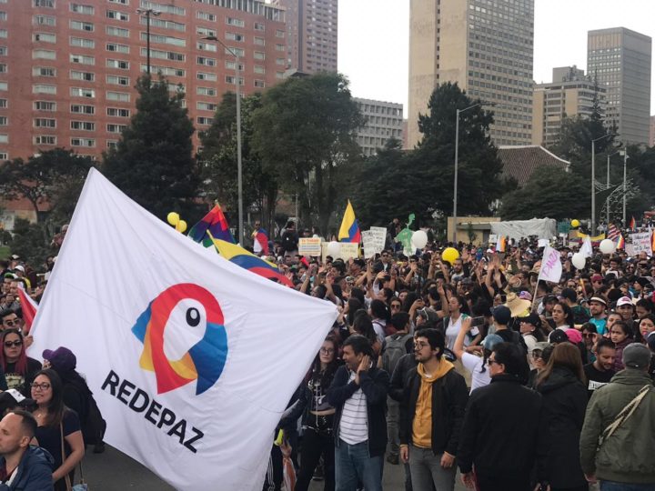 Pronunciamiento de Redepaz en Colombia