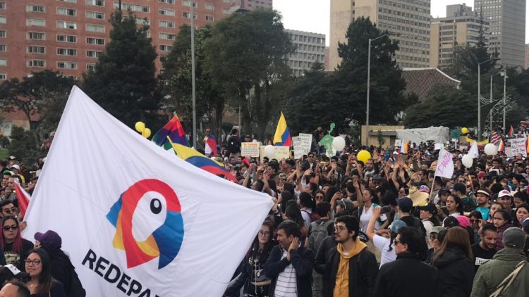 Pronunciamiento de Redepaz en Colombia