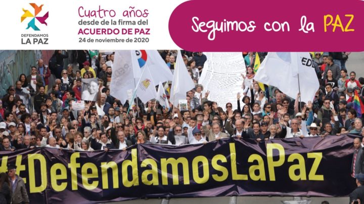 Defendamos La Paz al Consejo de Seguridad de la ONU en el cuarto aniversario de la firma del Acuerdo Final de Paz. En ella se solicita que el Consejo pida al Gobierno de Colombia mayor compromiso con la implementación.