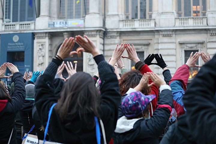 Non Una di Meno in piazza a Torino