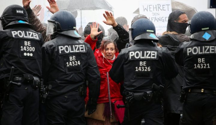 Berlin demonstrations