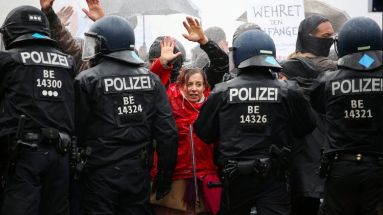 Berlin demonstrations