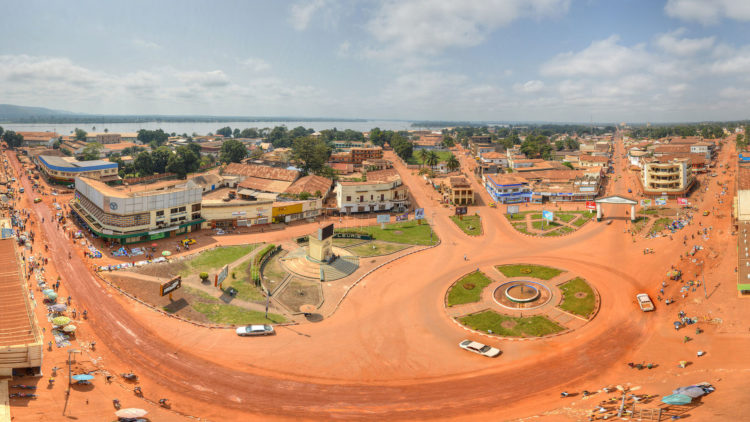 Bangui city centre