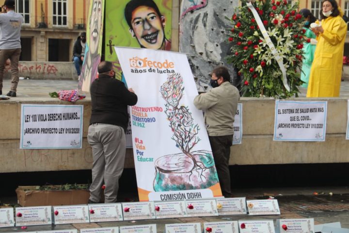 Comunicado conjunto contra la campaña de estigmatización a la Federación colombiana de educadores de Colombia –FECODE