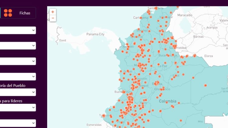 Colombia: Líderes asesinados. De Aquí vinieron las balas