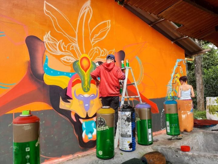 SUEÑOS DESDE PINCELES: EL CAGUÁN FESTIVAL LLENÓ DE VIDA A MIRAVALLE, EN CAQUETÁ