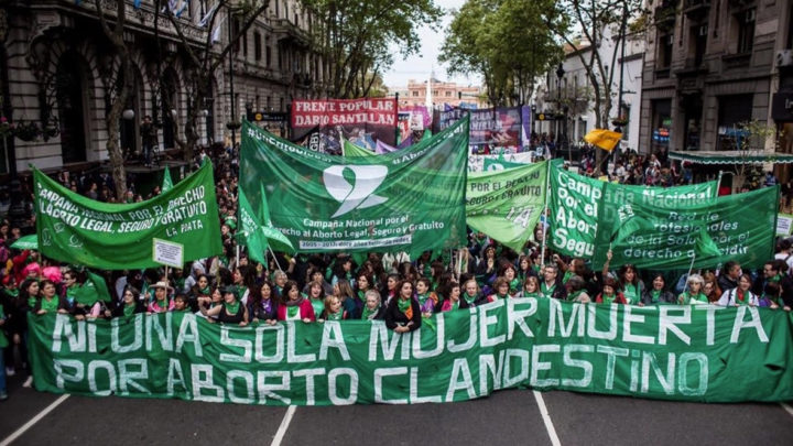 l'avortement c'est une loi en Argentine