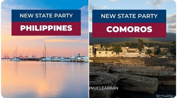 Les Philippines et Les Comores ratifient le Traité sur l’interdiction des armes nucléaires TIAN