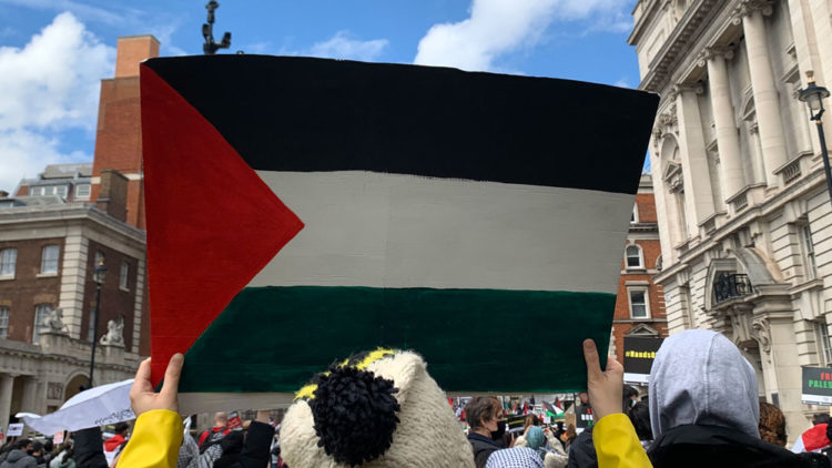 Pro-Palestinian March, London, May 22, 2021