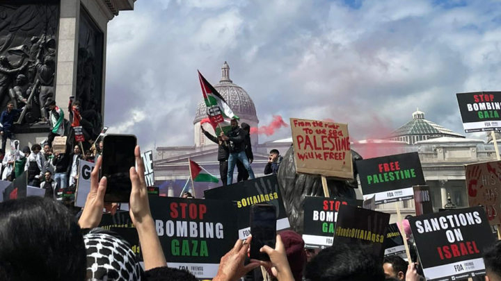 Pro-Palestinian March, London, May 22, 2021 (Credit: Anahita Parsa)