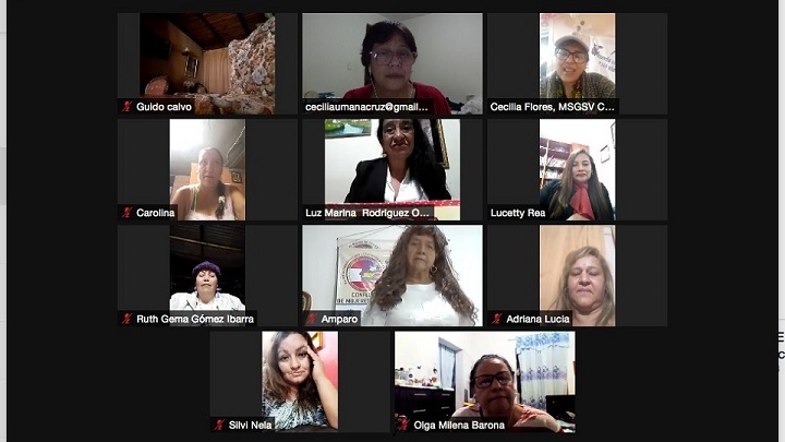 El cierre de la Marcha en Colombia