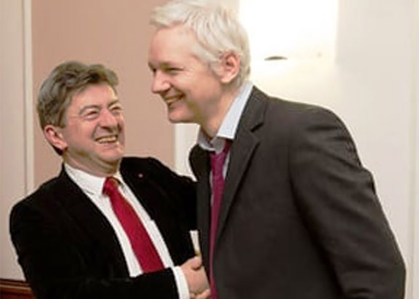 Jean-Luc Mélenchon: „Wenn ich Premierminister werde, wird Assange als Franzose eingebürgert und für seine Verdienste ausgezeichnet»