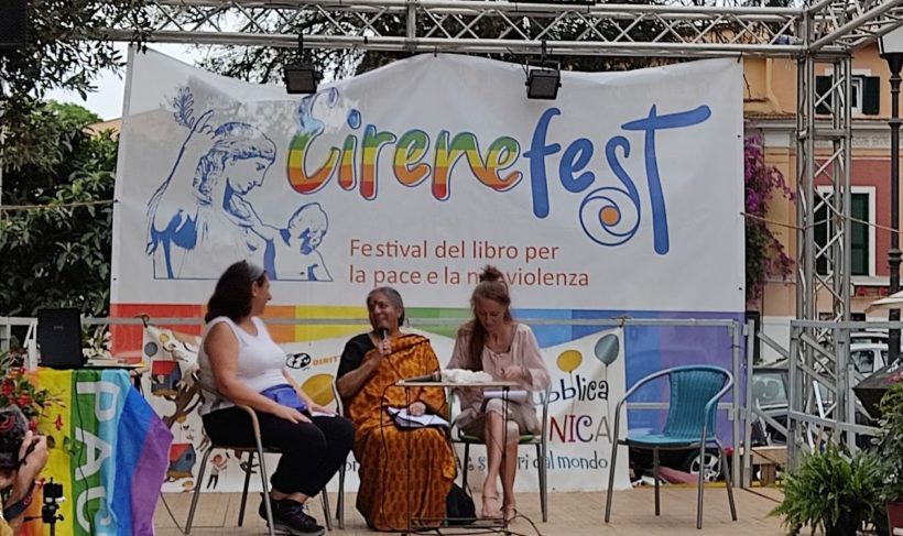 Vandana Shiva: «Die Gier ist das eigentliche Problem in dieser Welt». Das EireneFest ist eine Alternative zu Amazon'.